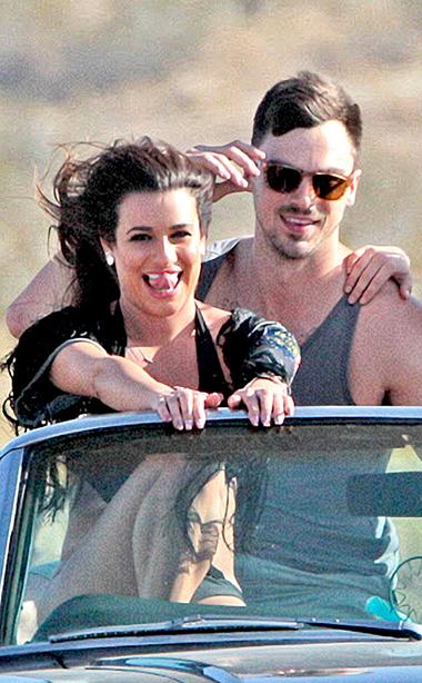 Lea Michele & Matthew