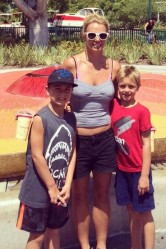 Britney Spears su Sean ir Jayden