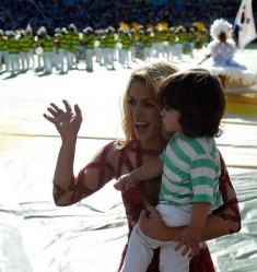 Shakira su Milan