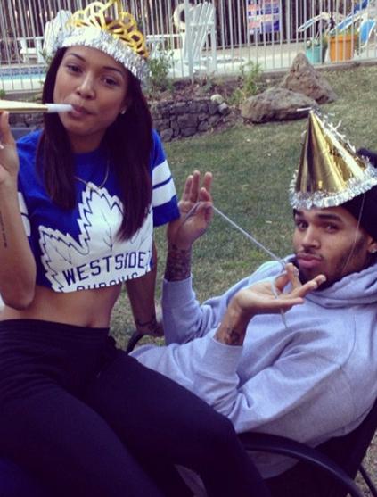 Karrueche Tran & Chris Brown