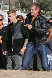 Justin Bieber & David Hasselhoff