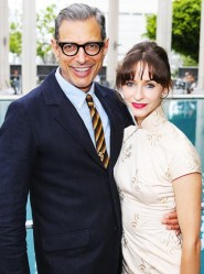 Jeff Goldblum & Emilie Livingston