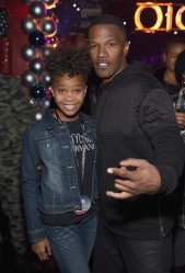 Quvenzhané Wallis (11) & Jamie Foxx