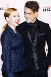 Scarlett Johansson & Romain Dauriac