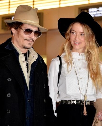 Johnny Depp & Amber Heard