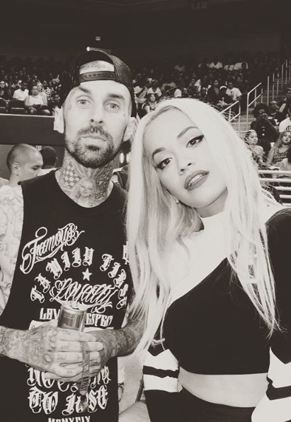 Travis Barker & Rita Ora