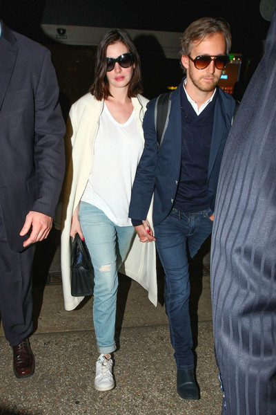 Anne Hathaway & Adam Shulman