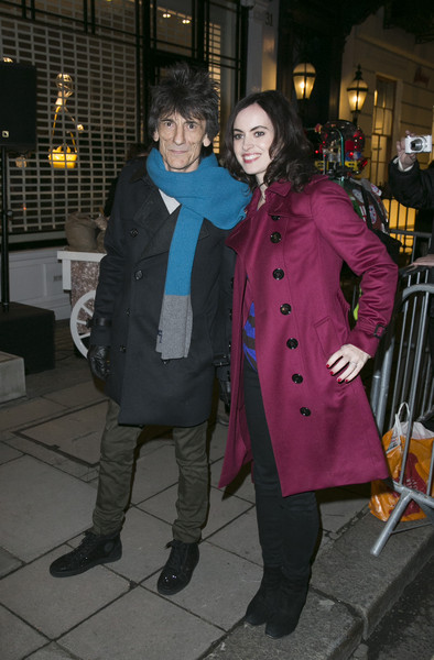 Ronnie Wood & Sally Humphreys