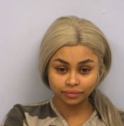 Blac Chyna (policijos nuotrauka)