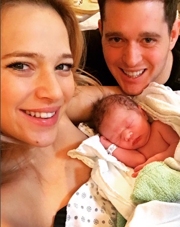 Luisana Lopilato su Noah & Michael Bublé