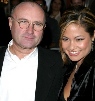 Phil Collins & Orianne Cevey