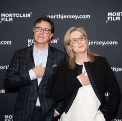 Stephen Colbert (54) & Meryl Streep