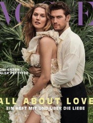 Toni Garrn & Alex Pettyfer @ "Vogue"