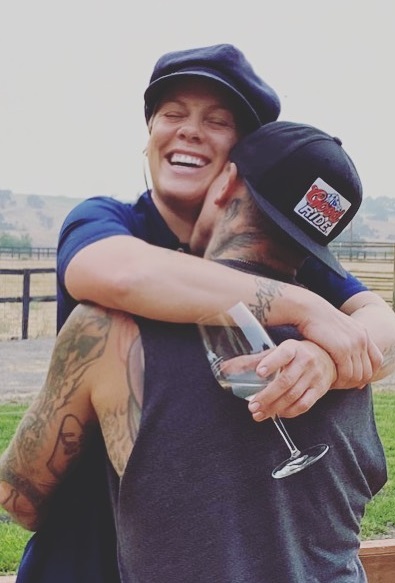 Pink & Carey Hart