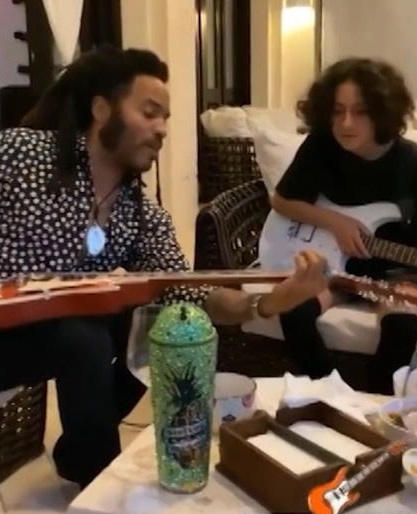 Lenny Kravitz & Emme