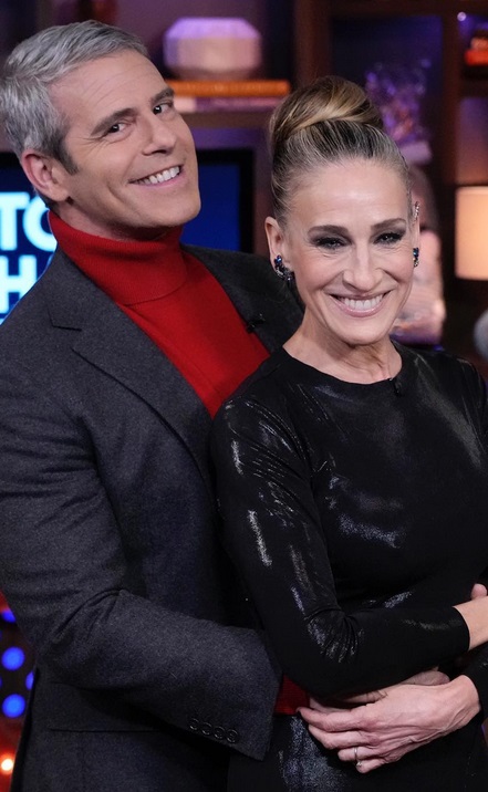 Andy Cohen & Sarah Jessica Parker