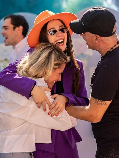 Michelle Hunziker, Aurora & Eros Ramazzotti