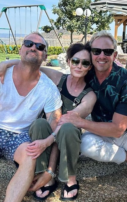 Brian Austin Green, Shannen Doherty & Ian Ziering