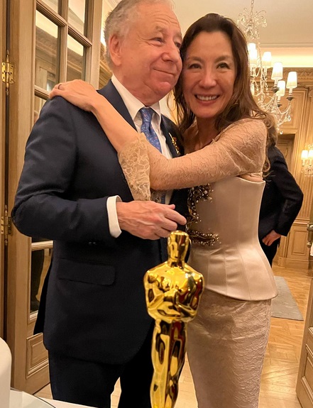 Michelle Yeoh & Jean Todt