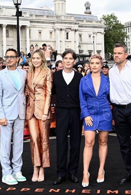 Robert Downey Jr., Emily Blunt, Cillian Murphy, Florence Pugh & Matt Damon