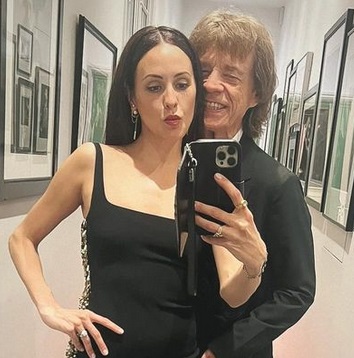 Melanie Hamrick & Mick Jagger