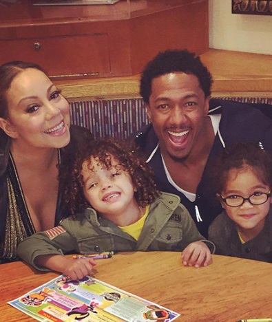 Mariah, Moroccan, Nick Cannon & Monroe