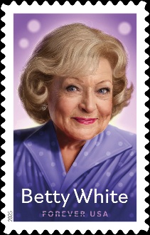 Betty White pašto ženklas