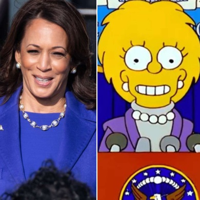 Kamala Harris / Lisa Simpson ("The Simpsons")